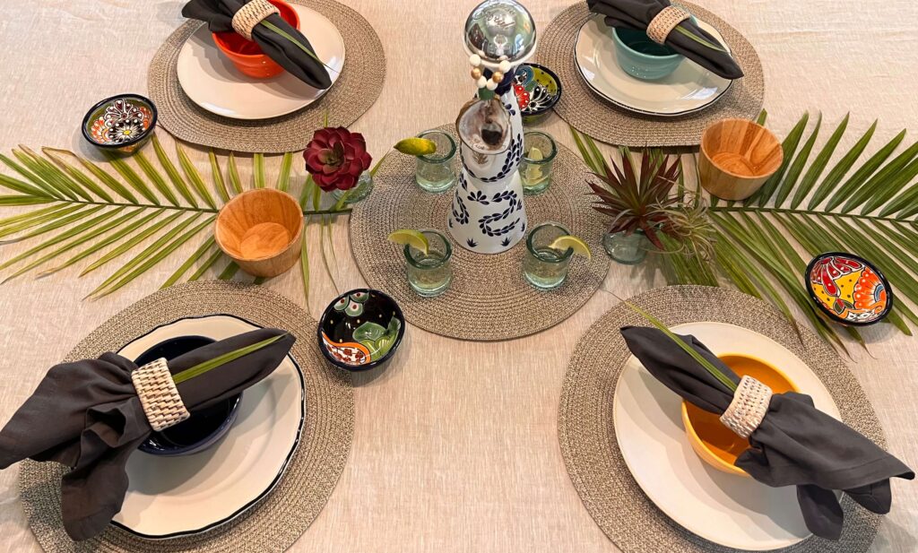 #6 of 10 ways to style your table by Sun Cookery.